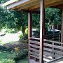 From the Breezeway, looking at the front Lanai around Flashlight House.